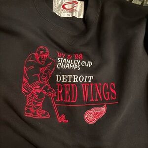 Genuine Detroit Red‎ Wings Black Sweatshirt